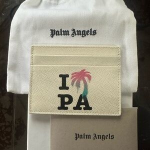 Palm Angels card holder and COA